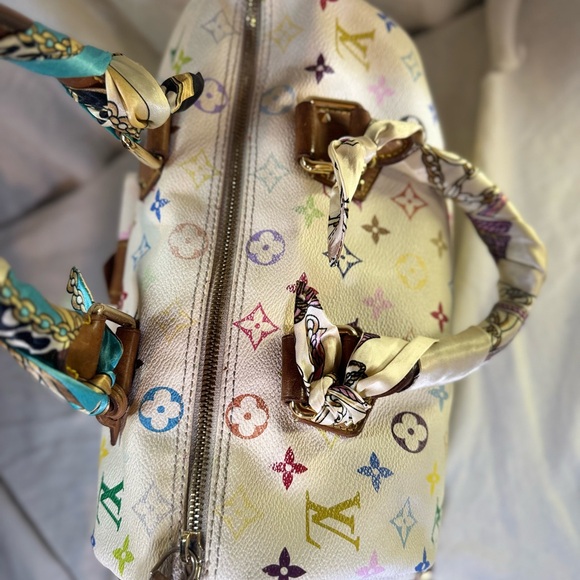 Louis Vuitton speedy multicolor takashi murakami bag - Picture 6 of 14